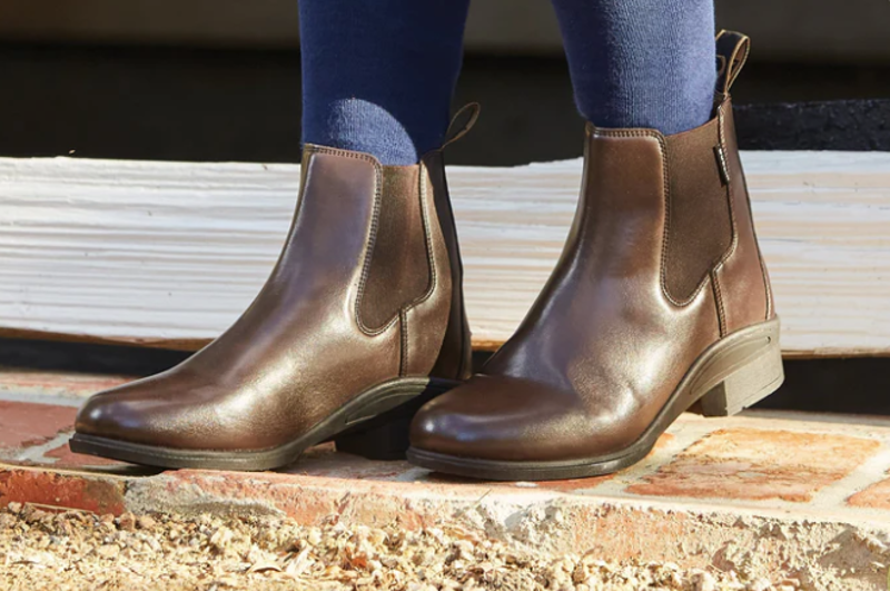 Dublin Altitude Jodhpur Boots Brown Childs-1